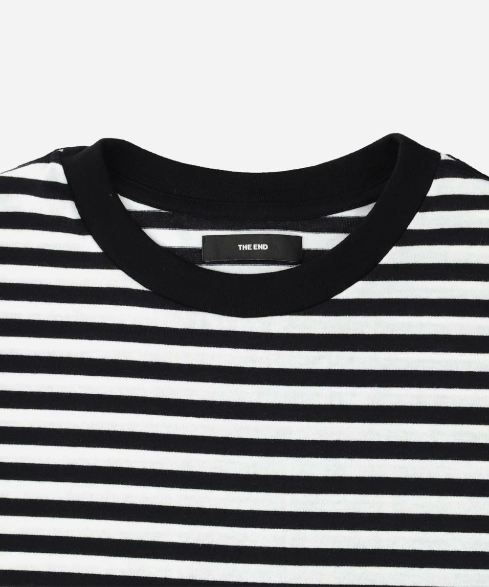 THE END STRIPED MELODY Tシャツ THE-C0004 ブランド ボーダー