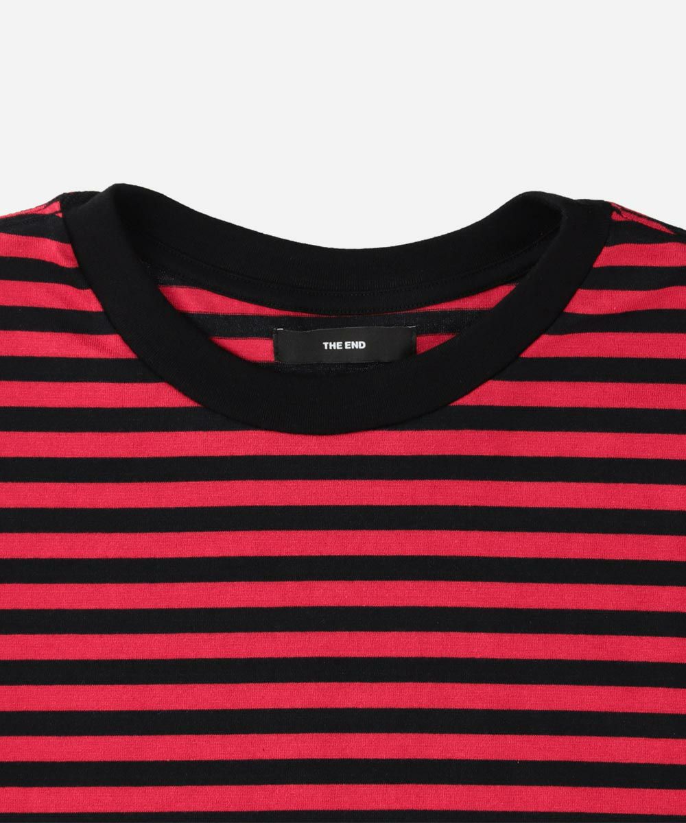 THE END STRIPED MELODY Tシャツ THE-C0004 ブランド ボーダー