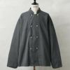 MILITARY【DEAD STOCK】[グレー染め]米軍 フードハンドラー スモックジャケット