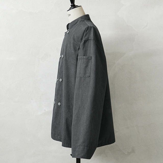 MILITARY【DEAD STOCK】[グレー染め]米軍 フードハンドラー スモックジャケット