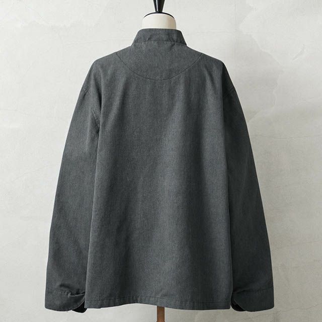 MILITARY【DEAD STOCK】[グレー染め]米軍 フードハンドラー スモックジャケット