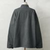 MILITARY【DEAD STOCK】[グレー染め]米軍 フードハンドラー スモックジャケット