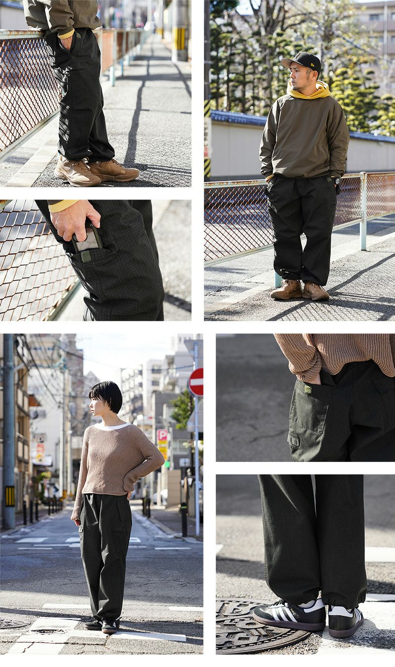 米軍 リメイク ナイトデザートカモ オーバーパンツ