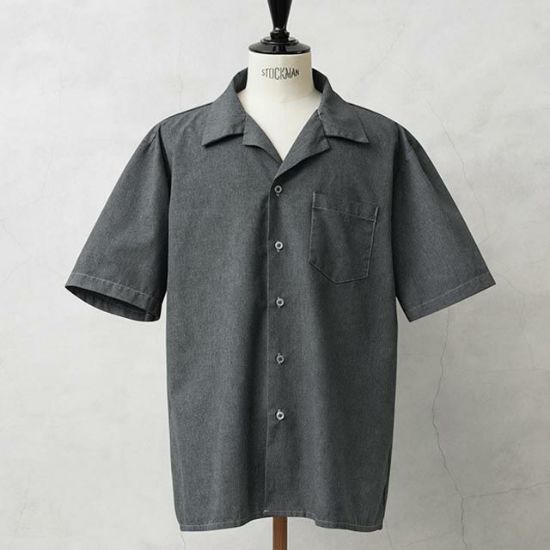 MILITARY【DEAD STOCK】[グレー染め]米軍 GENERAL PURPOSE SMOCK ショートスリーブ シャツ