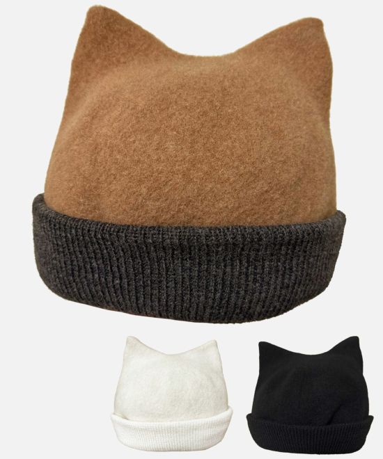 Dodge 猫耳ニットキャップ DD-245