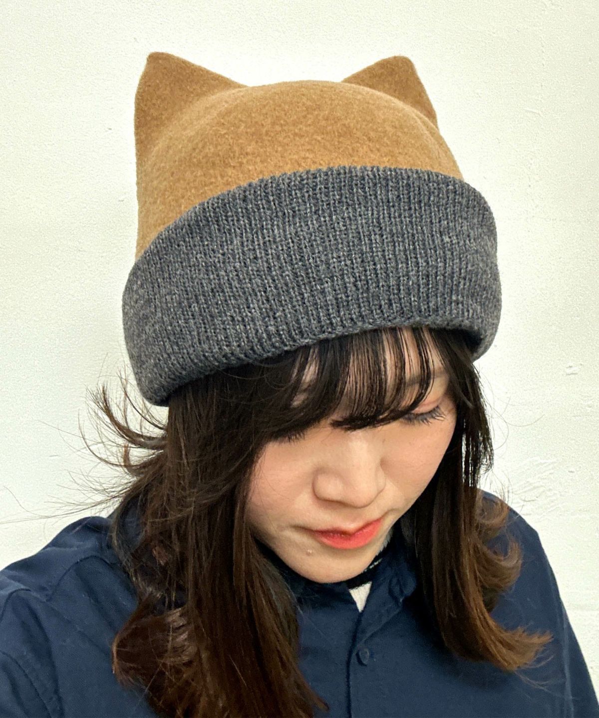 Dodge 猫耳ニットキャップ DD-245