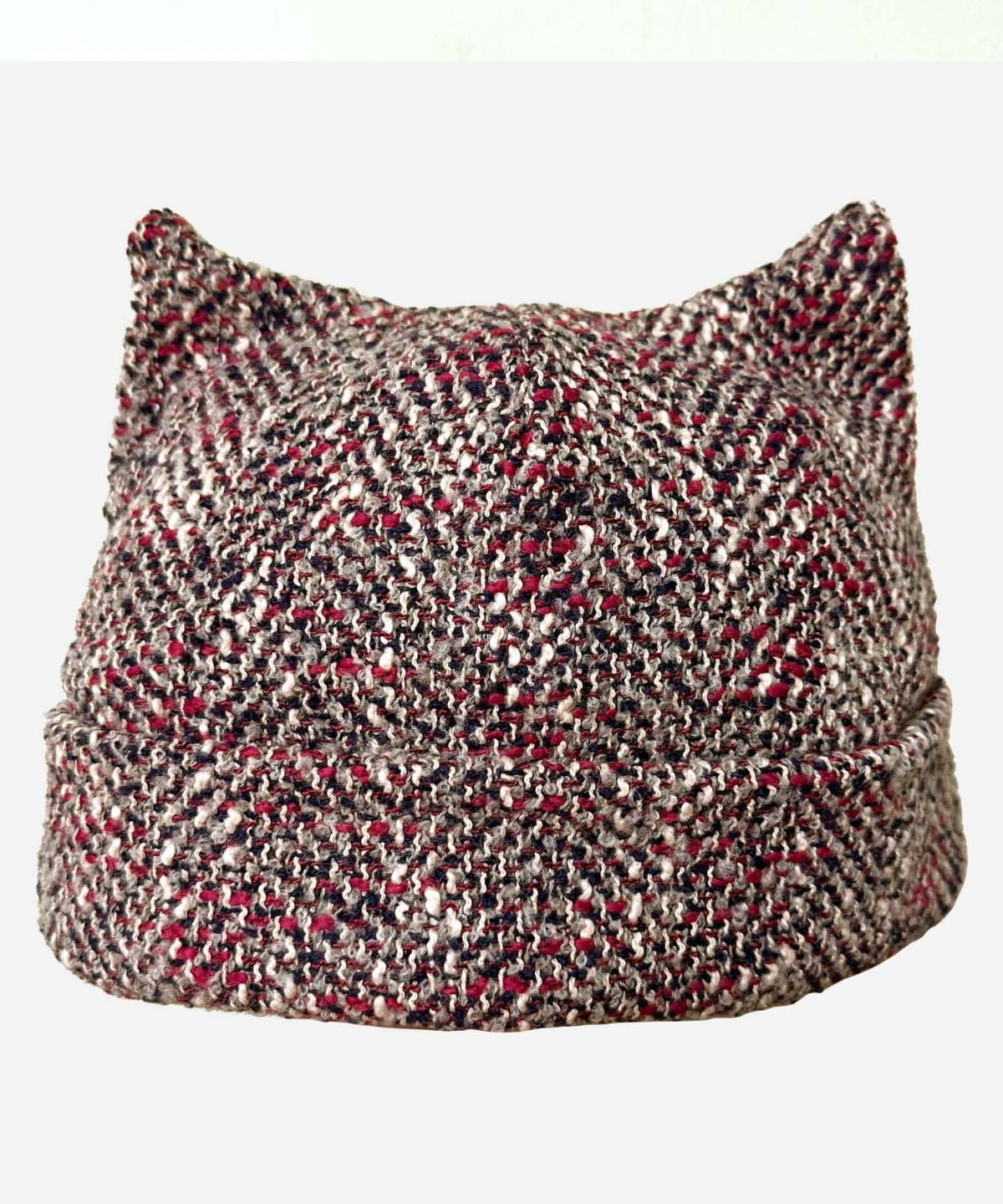 Dodge ツイード猫耳ニットキャップ DD-569 