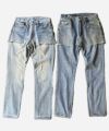  ink クラッシュオンカットオフデニム ink25AW-09 
