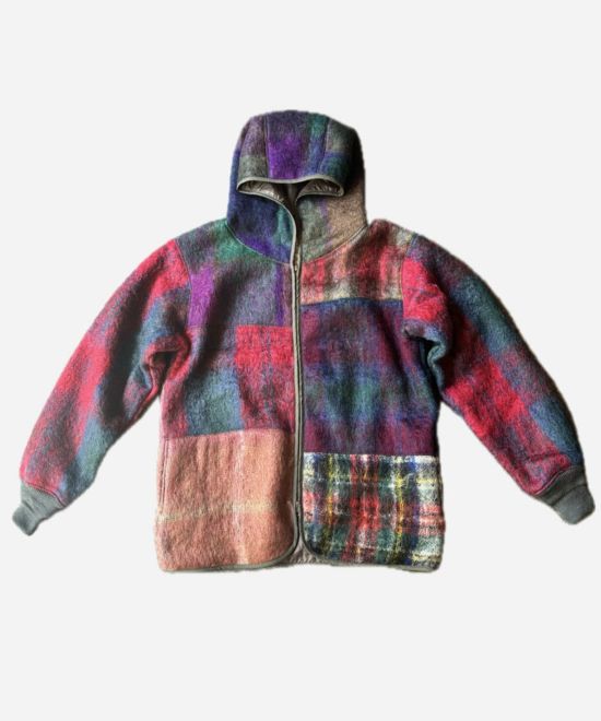  ink モヘアジップアップフーディー ink25AW-06 