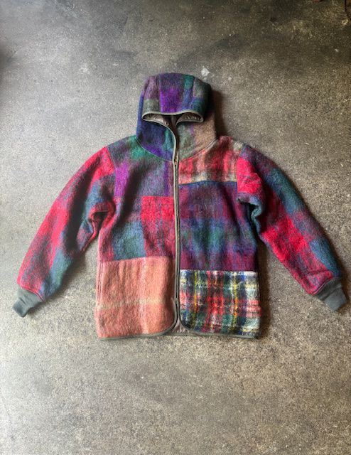  ink モヘアジップアップフーディー ink25AW-06 