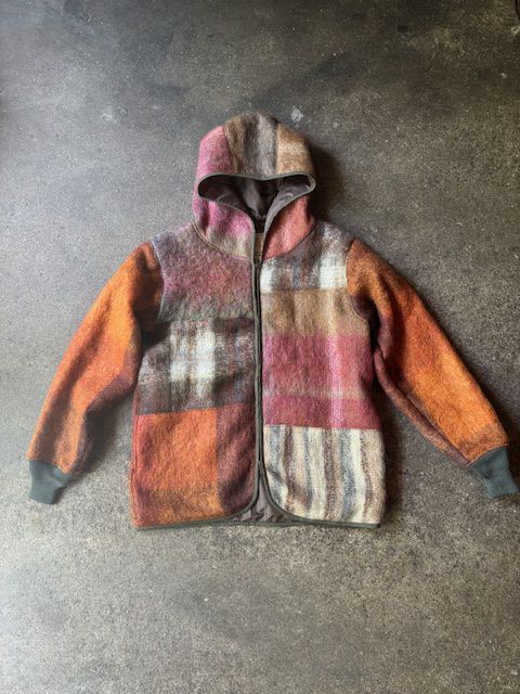  ink モヘアジップアップフーディー ink25AW-06 