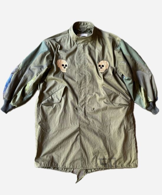 ink スカルスーベニア M65ジャケット