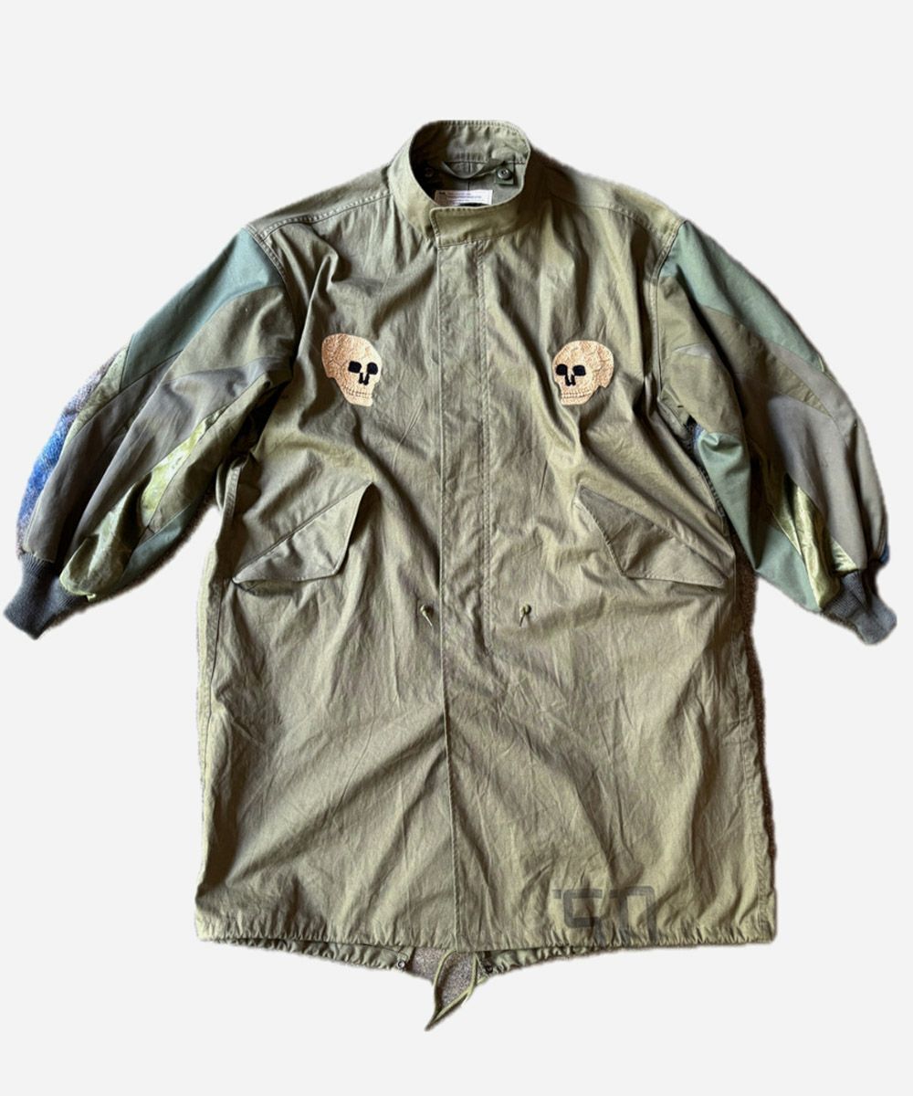 ink スカルスーベニア M65ジャケット