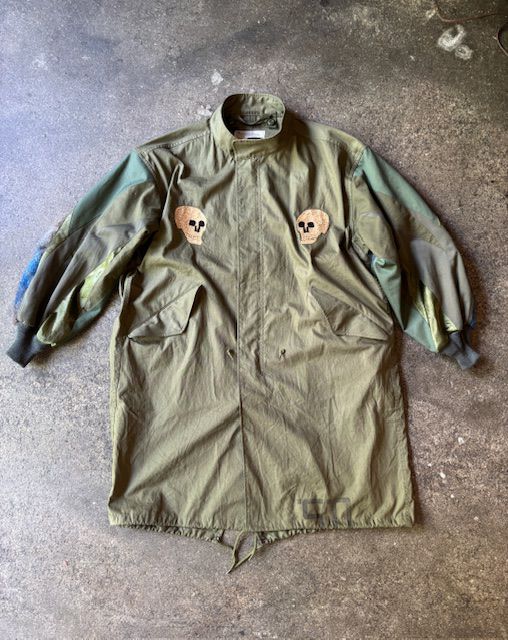 ink スカルスーベニア M65ジャケット