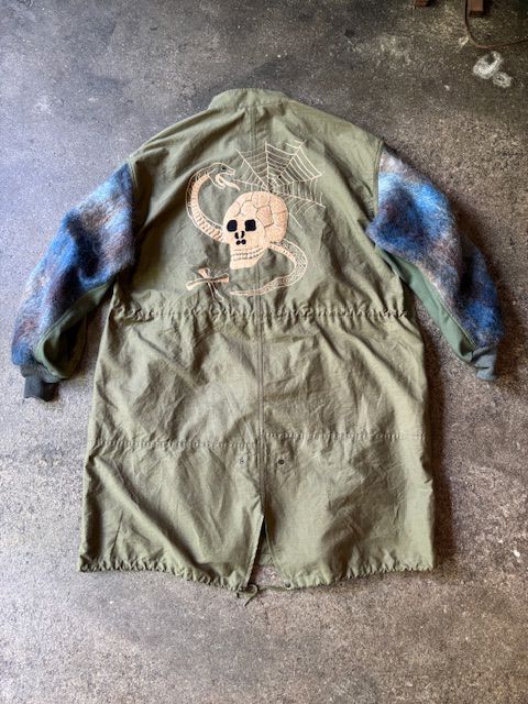 ink スカルスーベニア M65ジャケット