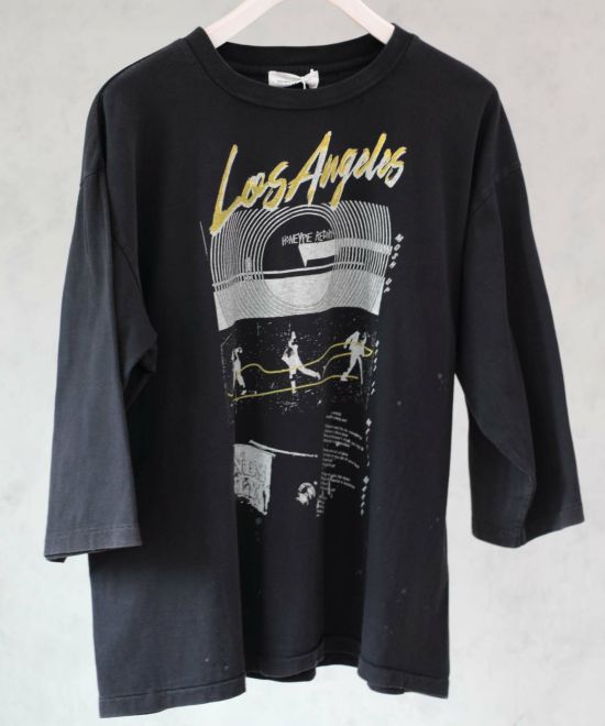 minami Anderson ミナミアンダーソン グラフィックTシャツ 7分袖