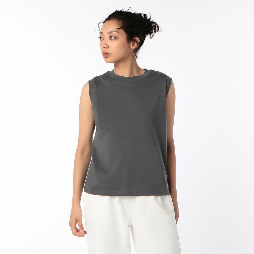 OAT ゴート ノースリーブコンパクトTシャツ 6011 ウイメンズ