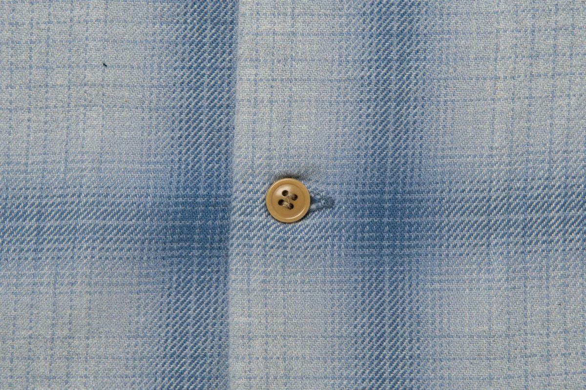 MARU SANKAKU PEKE インディゴオープンシャツ MSP-5028