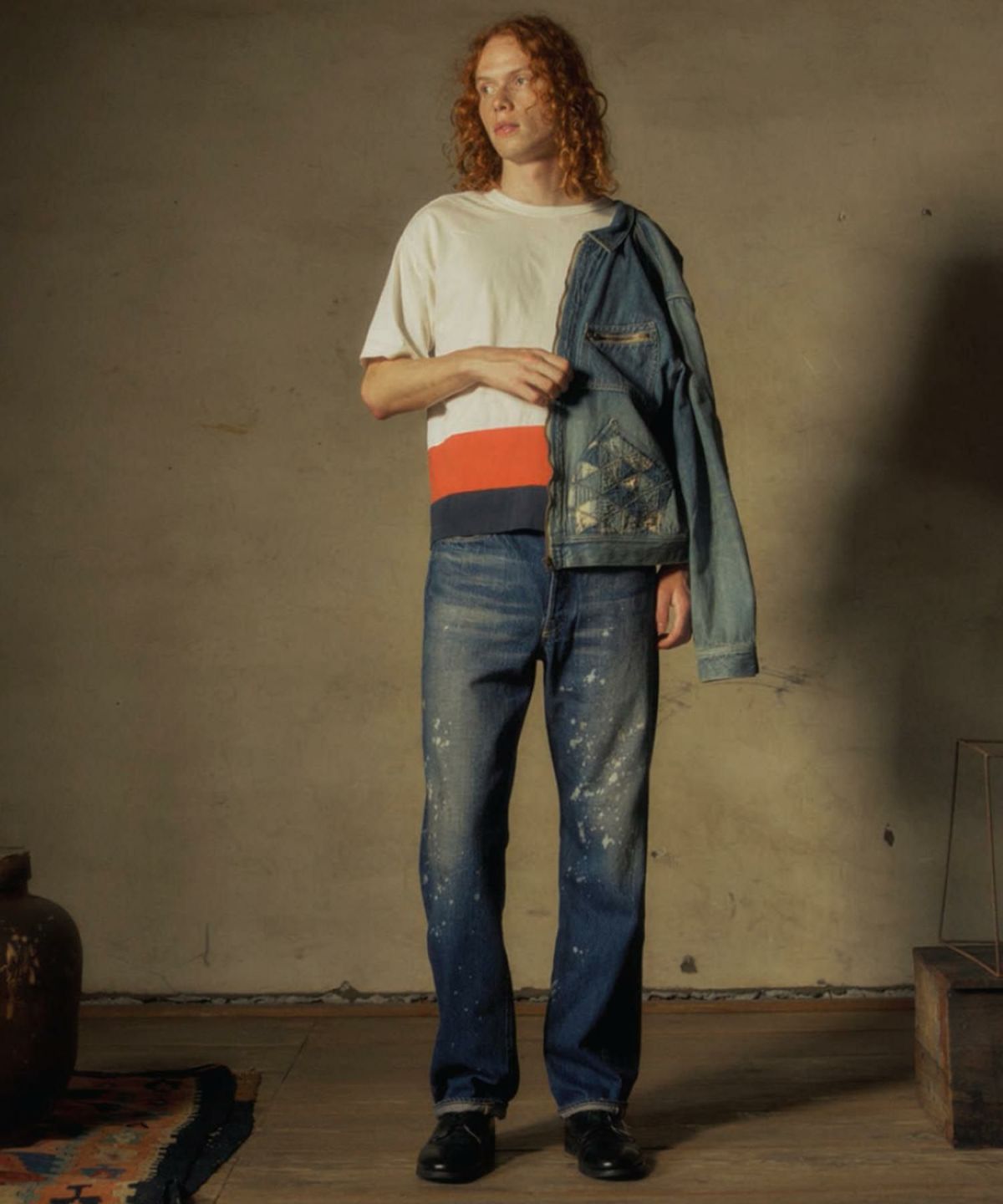 MARU SANKAKU PEKE デニムパンツ MSP-1026