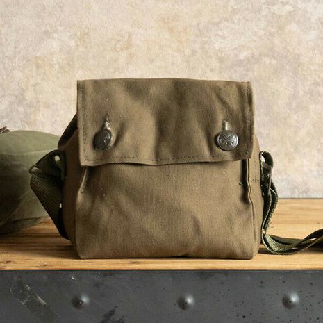 【DEAD STOCK】チェコ軍 キャンバスショルダーバッグ