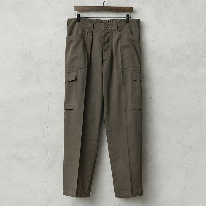 オーストリア軍 M-75 コットンツイル ファティーグ ワンタックカーゴパンツ