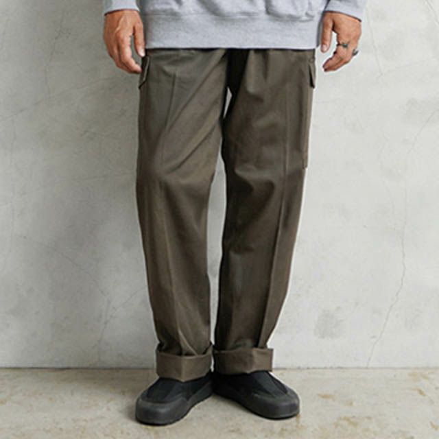 オーストリア軍 M-75 コットンツイル ファティーグ ワンタックカーゴパンツ