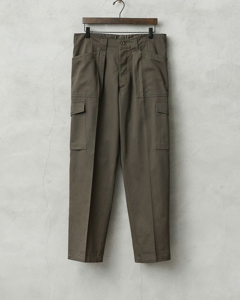オーストリア軍 M-75 コットンツイル ファティーグ ワンタックカーゴパンツ