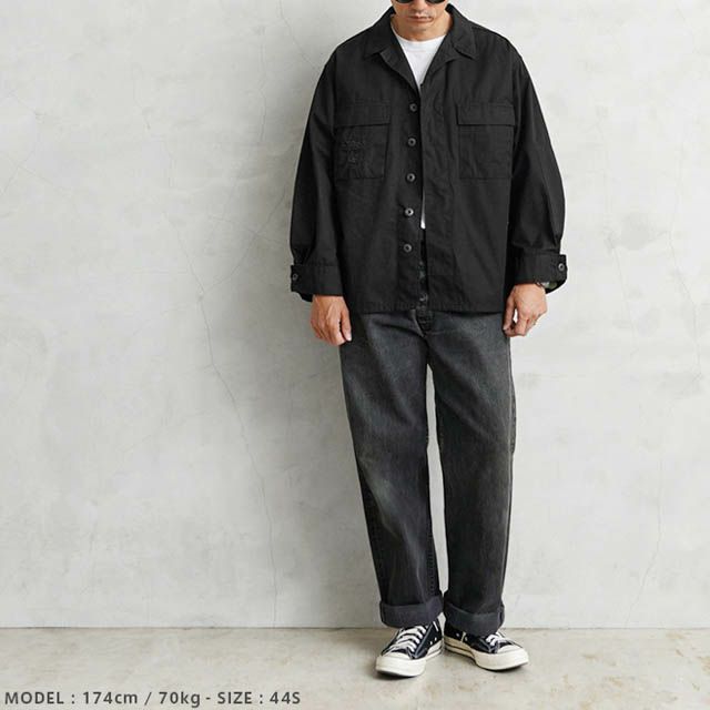 [黒染め] 米軍 沿岸警備隊 ODU オペレーション ジャケット