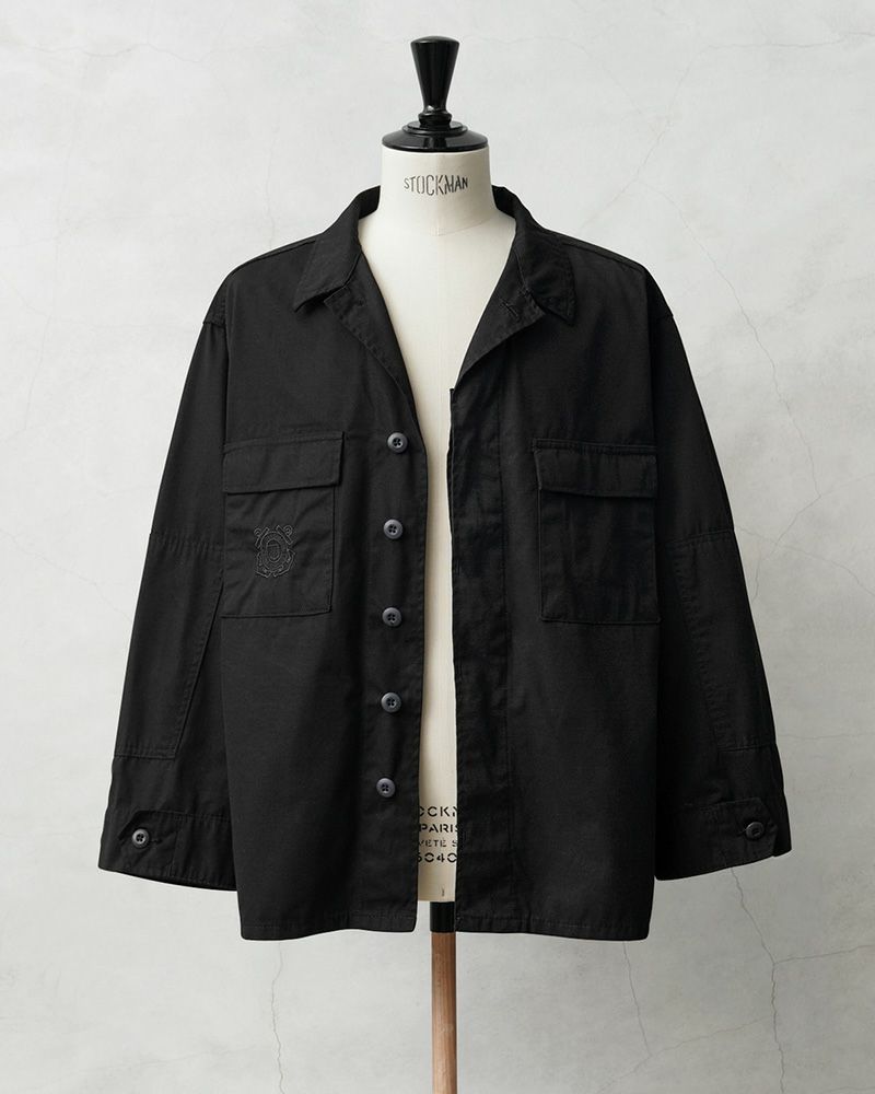 [黒染め] 米軍 沿岸警備隊 ODU オペレーション ジャケット