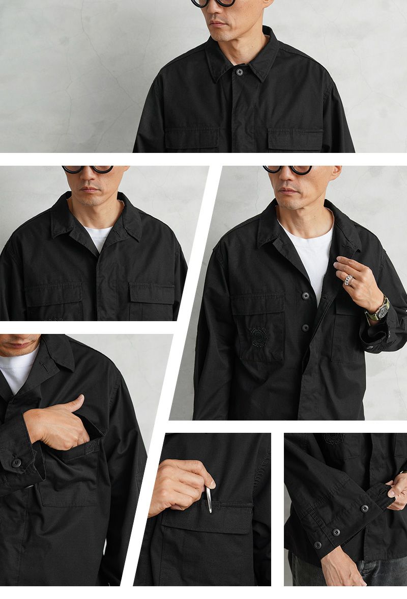 [黒染め] 米軍 沿岸警備隊 ODU オペレーション ジャケット