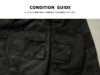 [黒染め] 米軍 BDU WOODLAND CAMO ジャケット 後期型