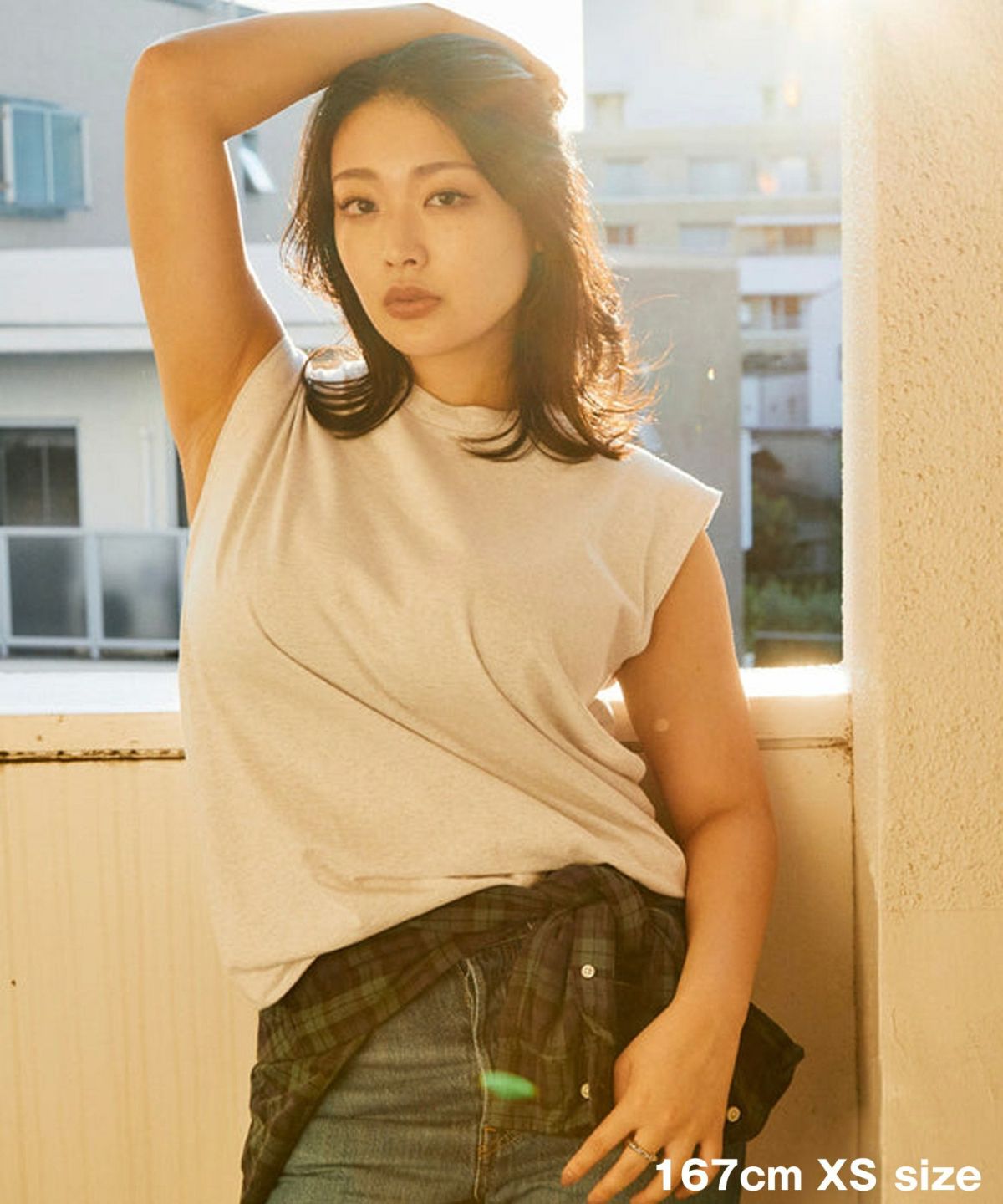 GOAT ゴート ノースリーブTシャツ 9050