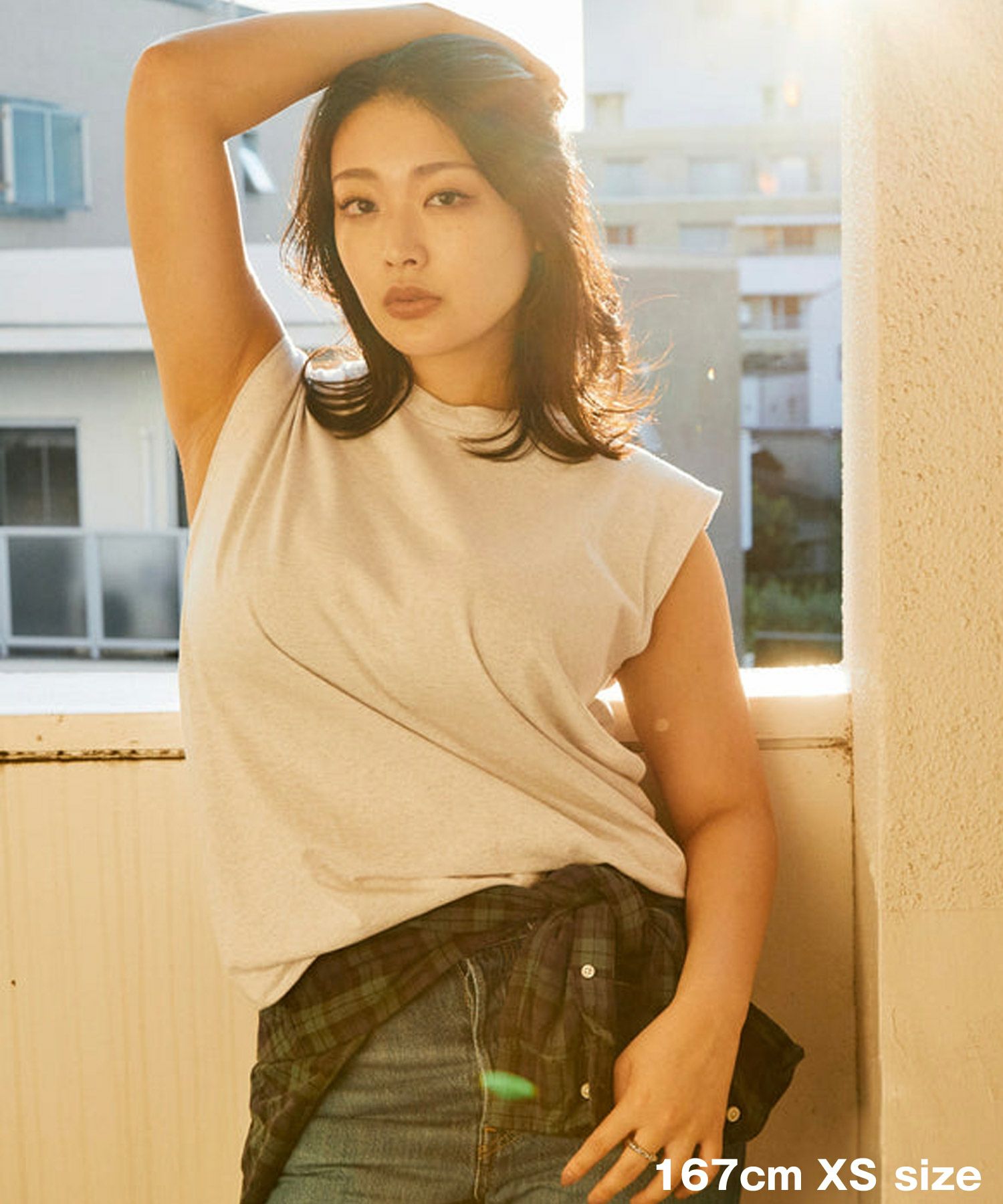 GOAT ゴート ノースリーブTシャツ 9050
