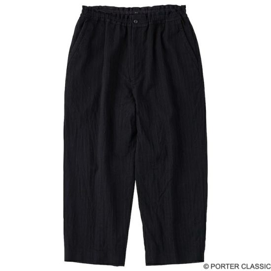Porter Classic ポータークラシック  ピンストライプイージーパンツ
