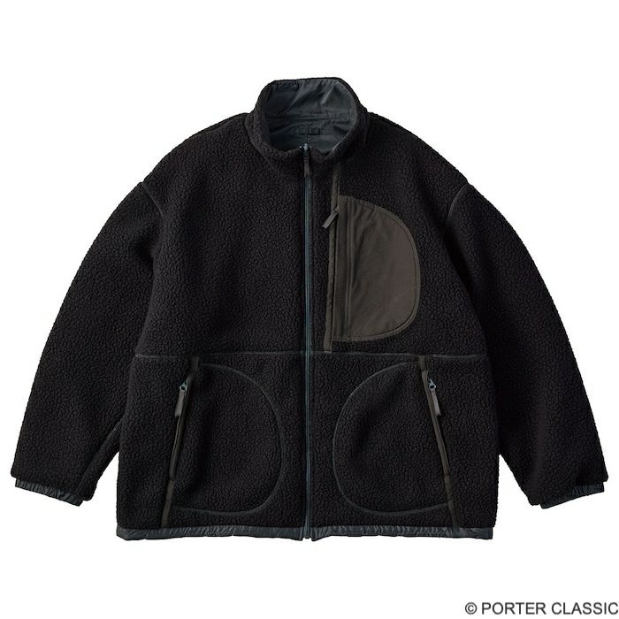 Porter Classic ポータークラシック  フリースライナーナイロンジップアップジャケット PC-022-3623
