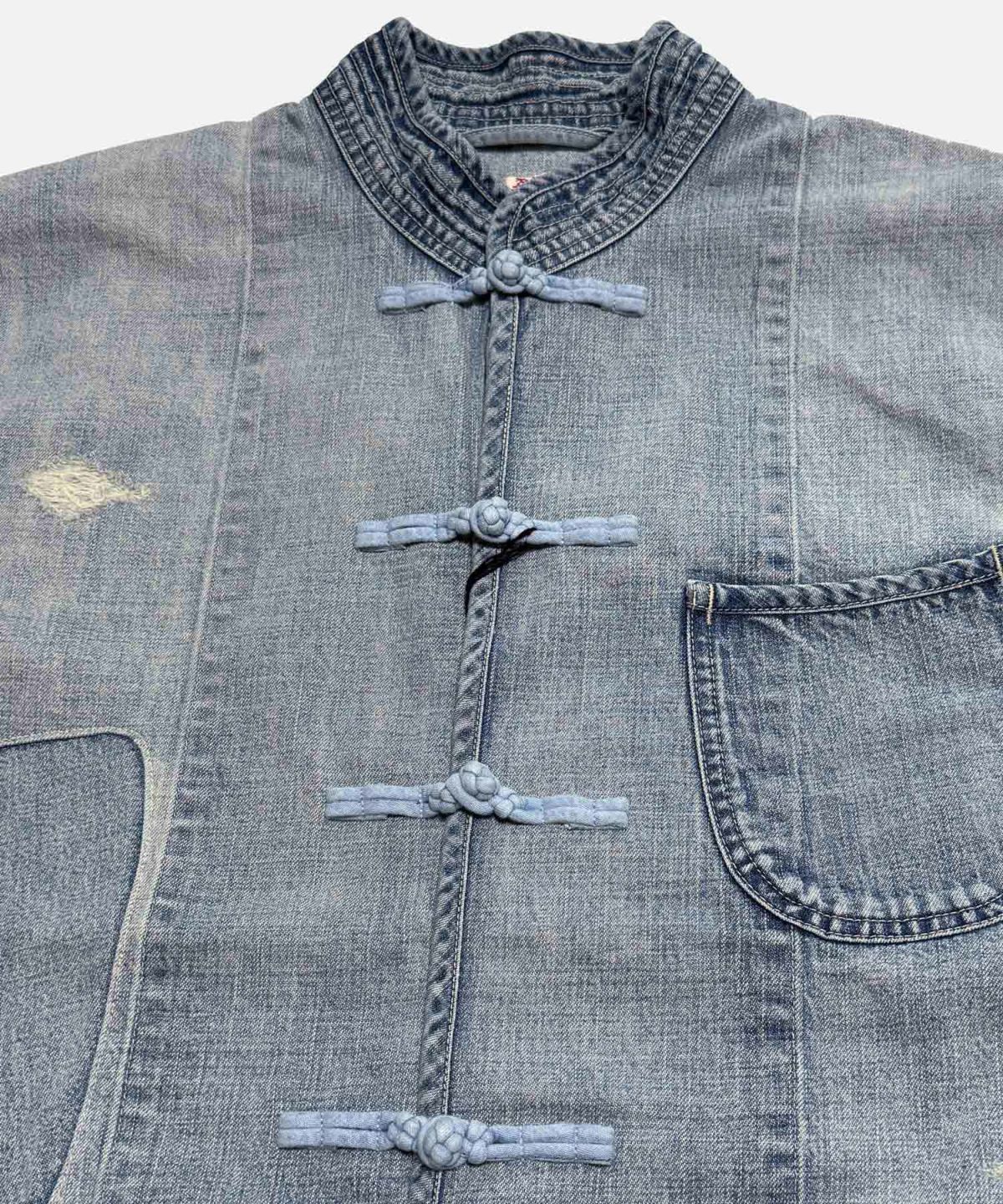 Porter Classic キャナリー ローデニム チャイニーズジャケット PC-005-2620 ポータークラシック