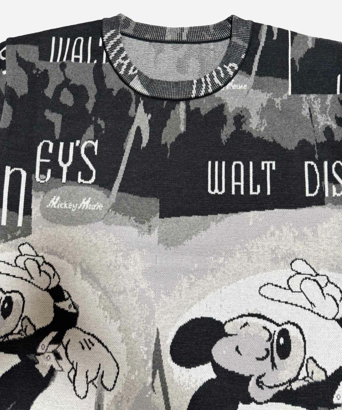 Porter Classic DISNEY VP / PC KNIT COLLECTION クルーネックカットソー DP-030-3672 ディズニー ミッキーマウス ポータークラシック