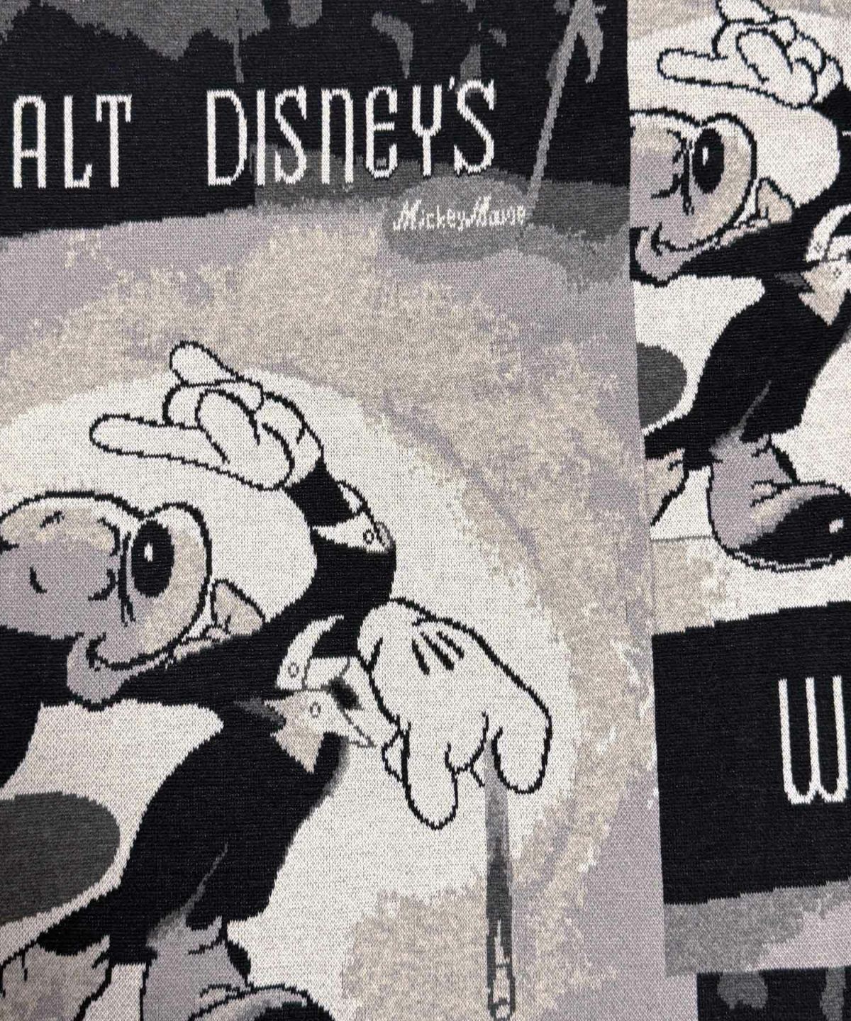 Porter Classic DISNEY VP / PC KNIT COLLECTION クルーネックカットソー DP-030-3672 ディズニー ミッキーマウス ポータークラシック