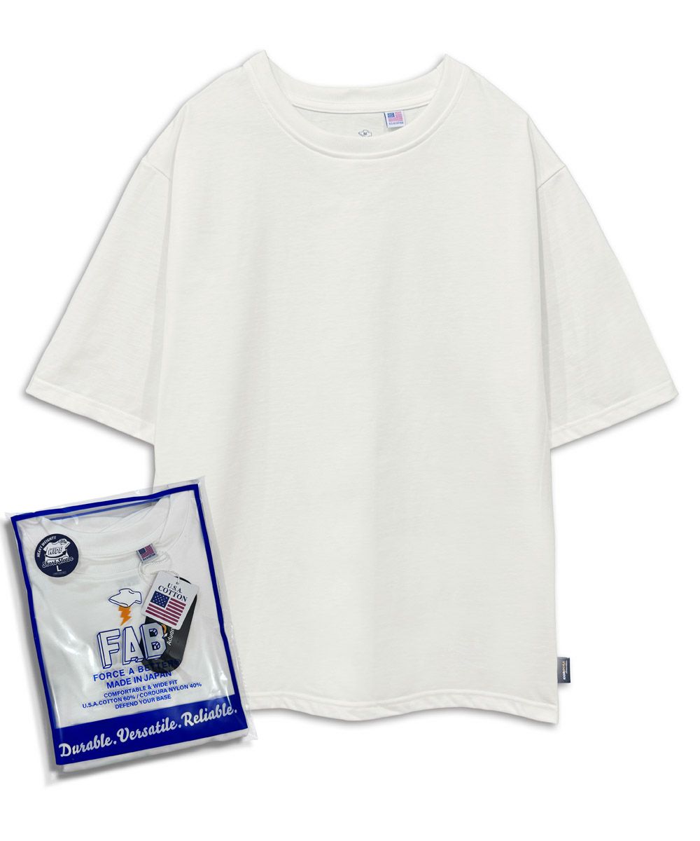 FORCE A BETTER コーデュラ Tシャツ RELAX WIDE T-SHIRT [MADE IN JAPAN LIMITED EDITION] FAB-CD-003-JP フォースアベター