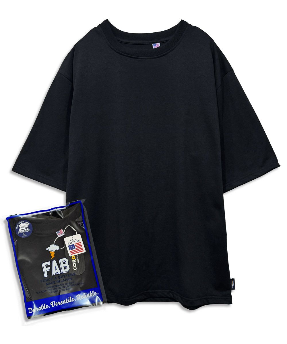 FORCE A BETTER コーデュラ Tシャツ RELAX WIDE T-SHIRT [MADE IN JAPAN LIMITED EDITION] FAB-CD-003-JP フォースアベター