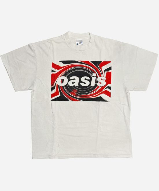 oasis ユニオンジャック ヴィンテージTシャツ