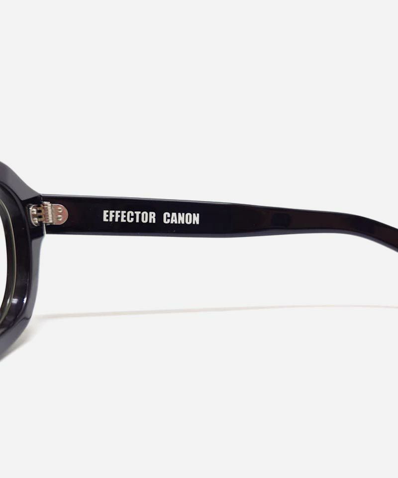 EFFECTOR エフェクター CANON カノン 黒縁眼鏡 メガネ