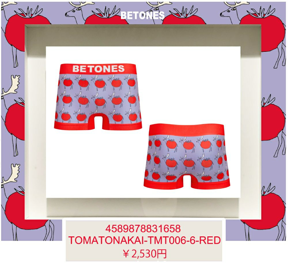BETONES ビトーンズ TOMATONAKAI-TMT006 トマトナカイ