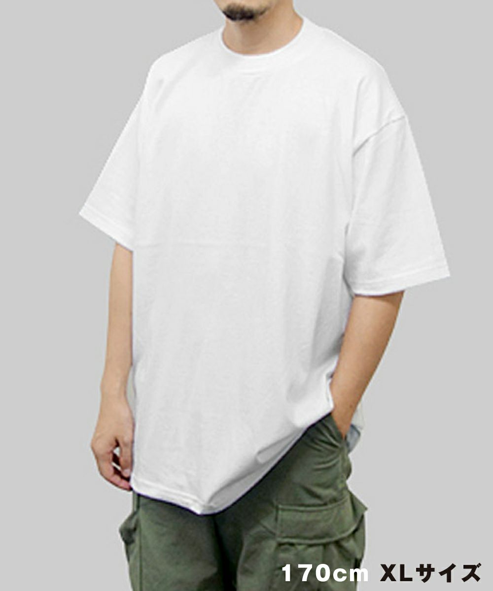PROCLUB (プロクラブ) 6.5oz ヘヴィウエイトクルーネックTシャツ