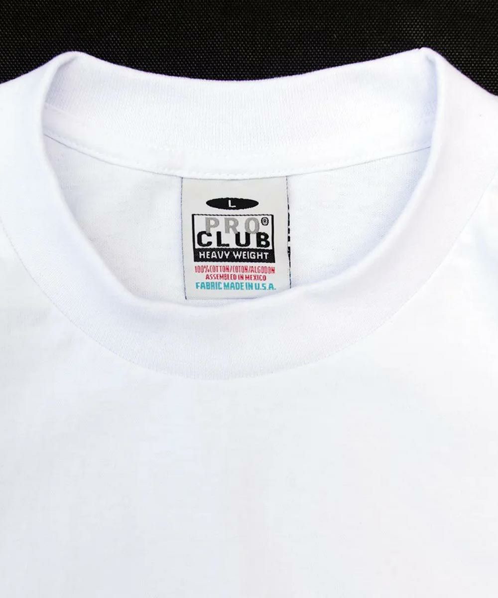 PROCLUB (プロクラブ) 6.5oz ヘヴィウエイトクルーネックTシャツ