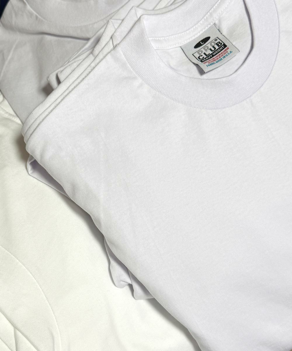 PROCLUB (プロクラブ) 6.5oz ヘヴィウエイトクルーネックTシャツ