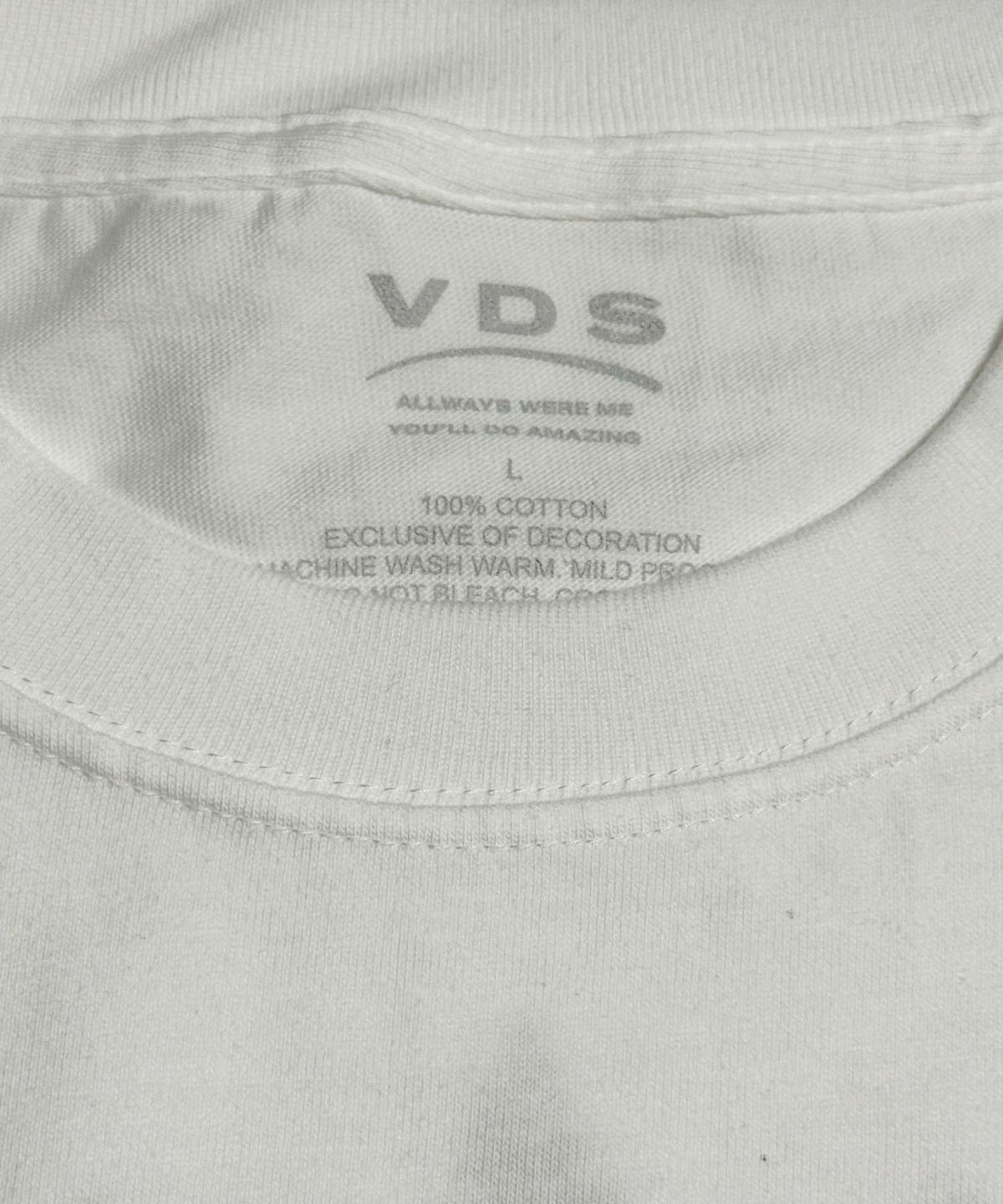 VDS VDS BIRDS EYE ボックスロゴ Tシャツ