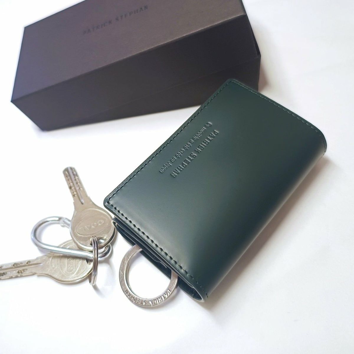 PATRICK STEPHAN キーケース　Leather key case 'brillant'　224AAO23 パトリックステファン