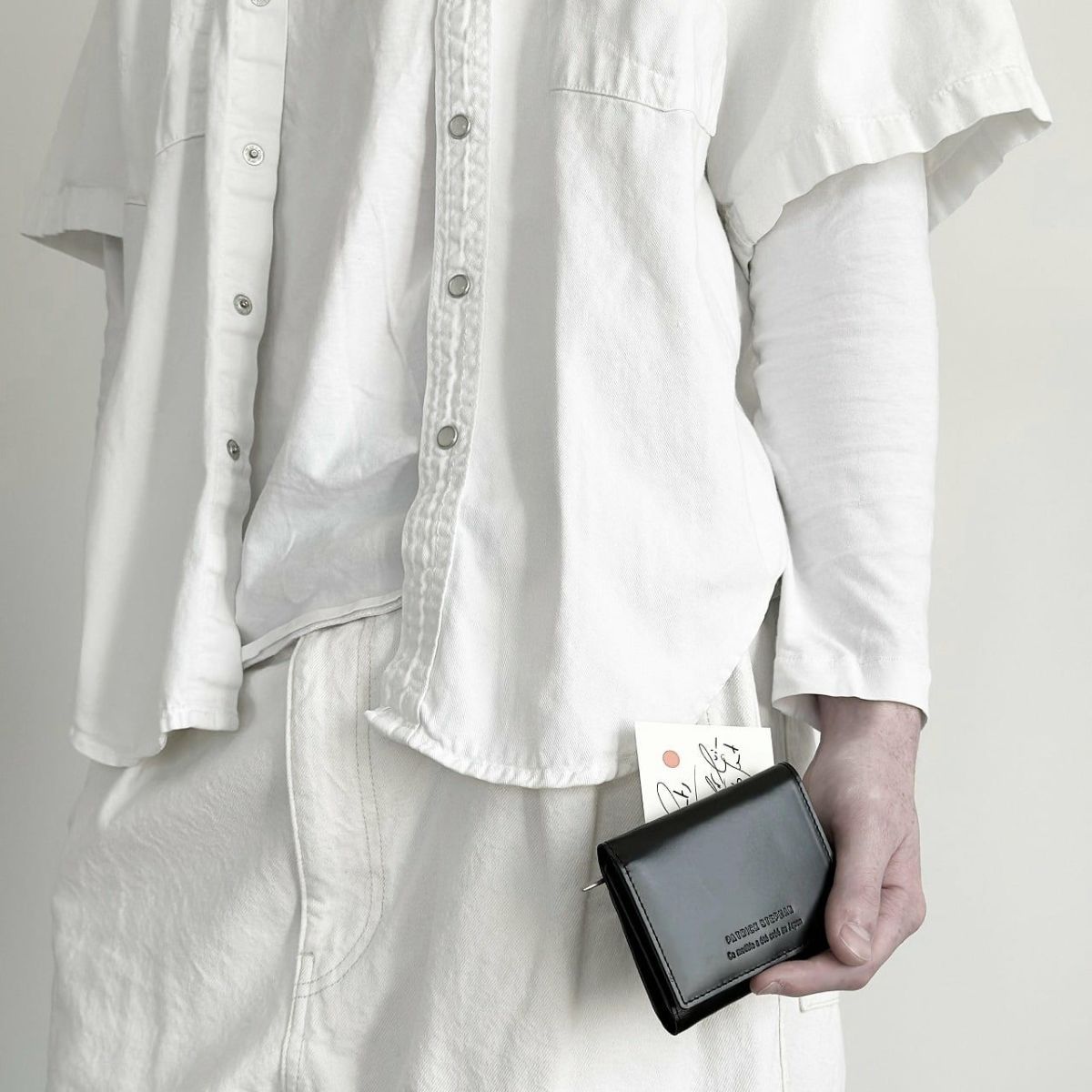 PATRICK STEPHAN　三つ折りウォレット　Leather trifold wallet 'brillant'ト 224AWA21 パトリックステファン