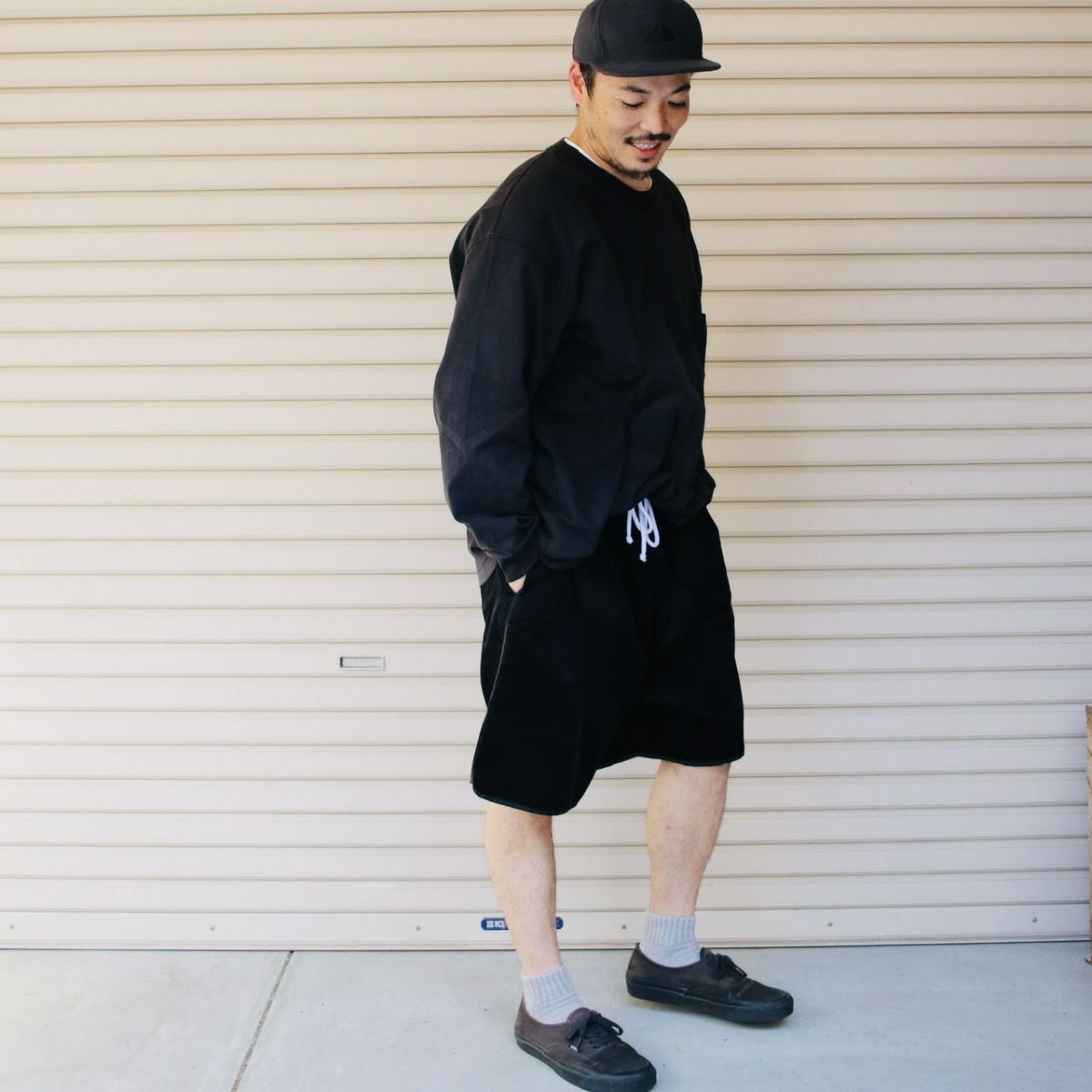 ANDNUT VOIRY CORDS&SHORTS SP24015 コーデュロイショーツ ハーフパンツ